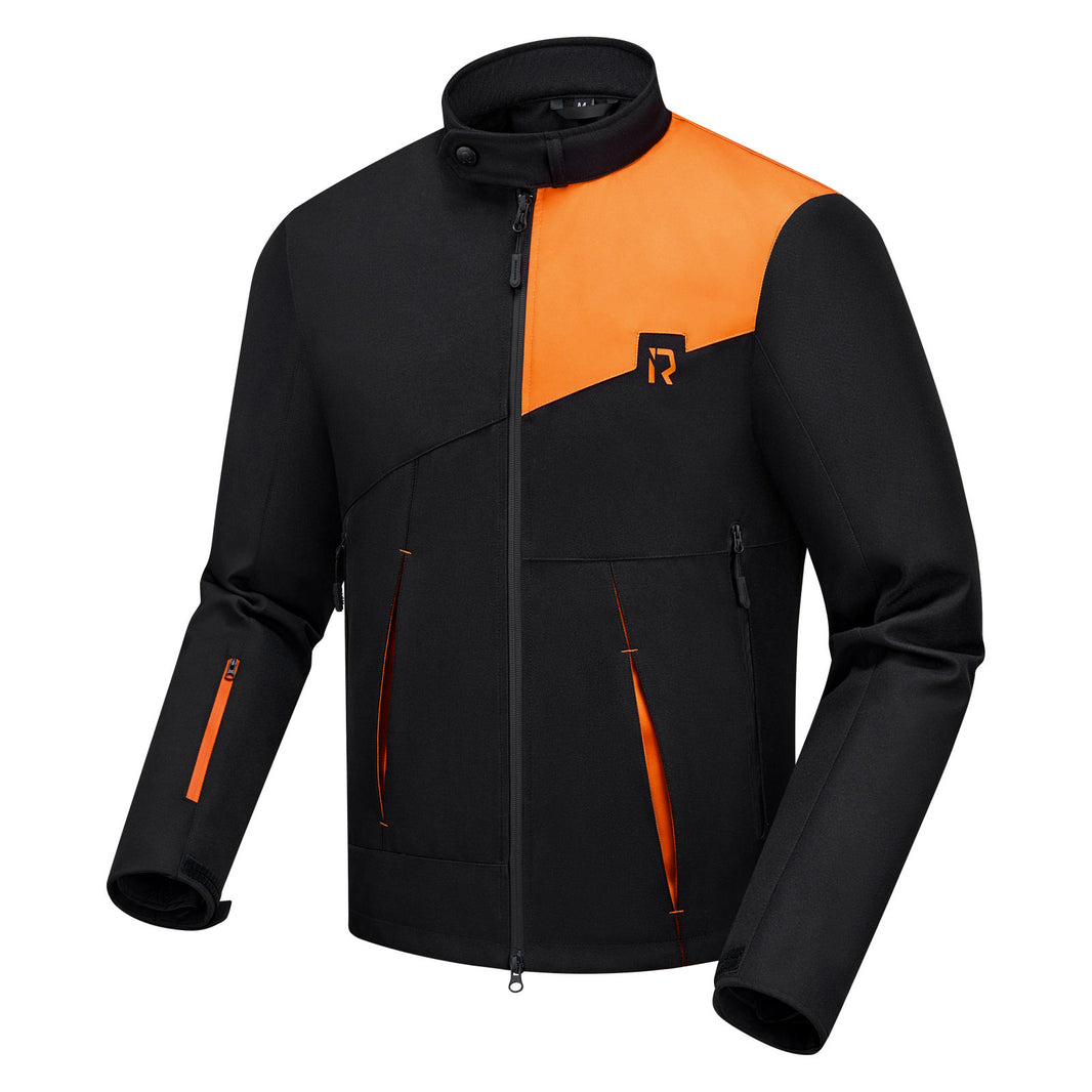 RIDEIRON スタイリッシュなオールシーズン対応プロテクター付きバイクジャケット | MJ5516