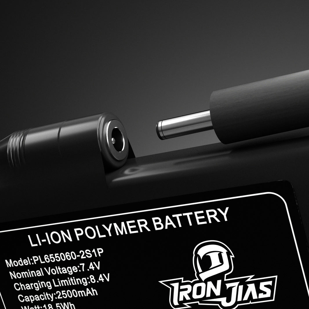 7.4V 2500mAh 電熱グローブ用リチウムバッテリー | B001(充電器付き)