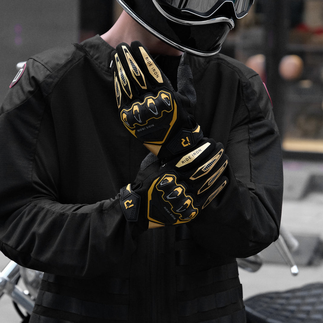 RIDEIRON 夏用 アーバンメッシュバイクグローブ|MG7006