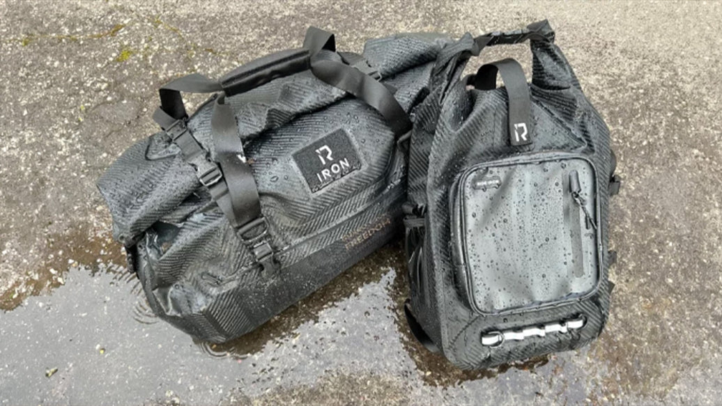 ツーリング中の突然の雨でも慌てない！RIDEIRON防水バッグ2製品に注目