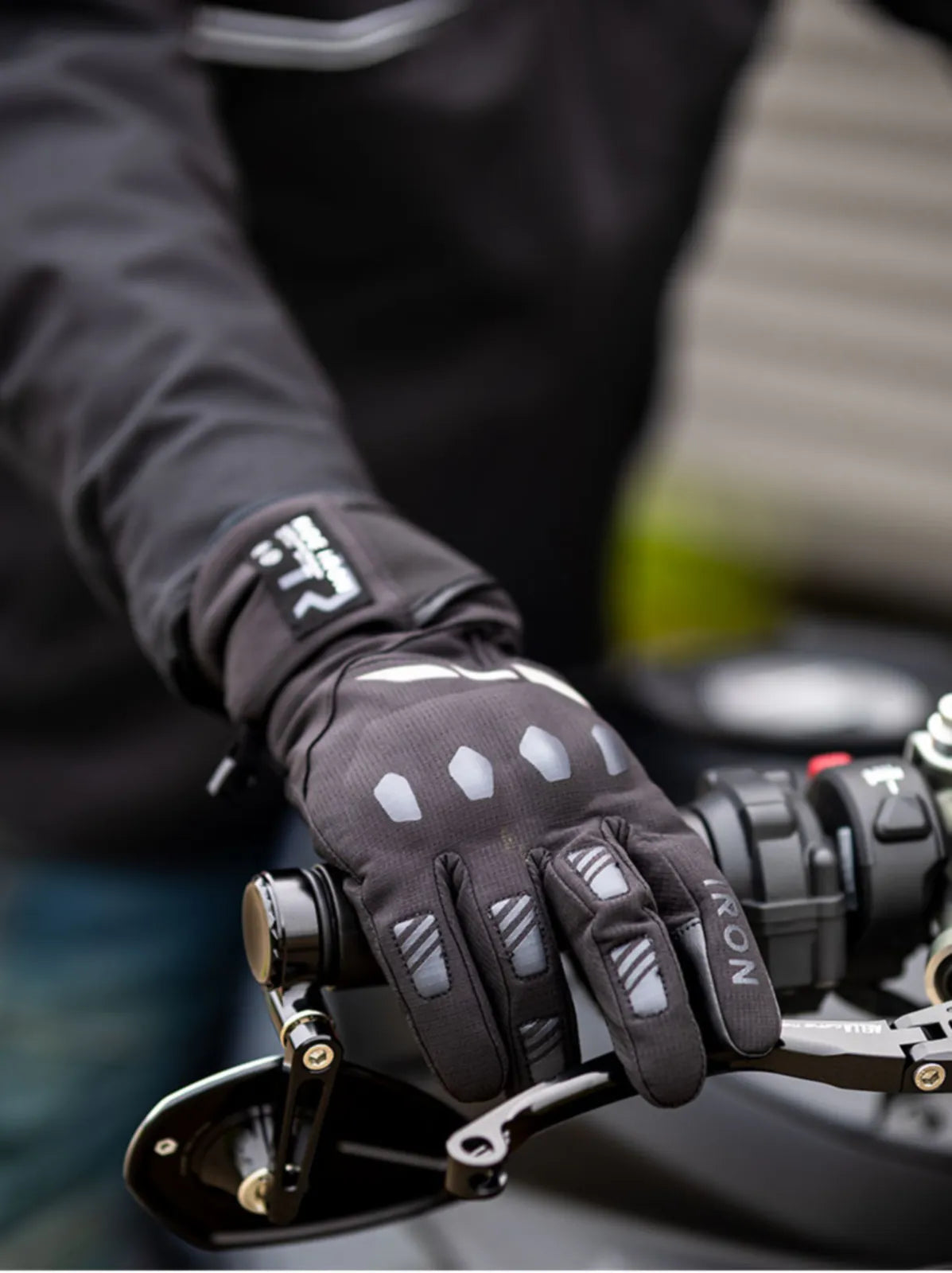 RIDEIRON クラシック 冬の防水オートバイの保護グローブ | MG7502