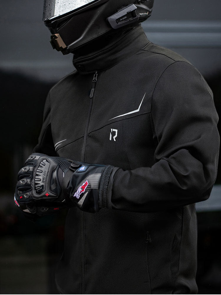 RIDEIRONクラシック オールシーズン 保護 ライディング ジャケット| MJ5517