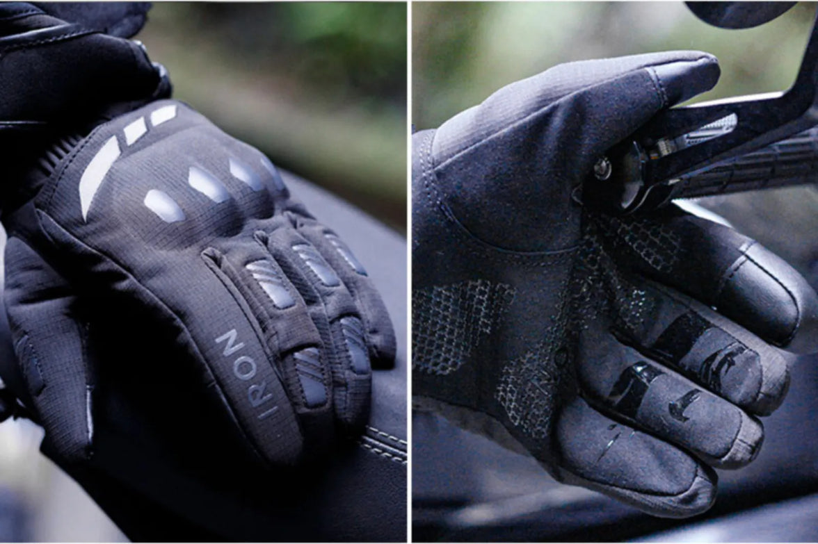 RIDEIRON クラシック 冬の防水オートバイの保護グローブ | MG7502