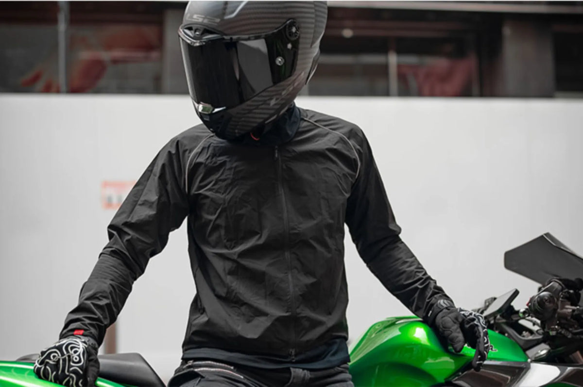 RIDEIRON 防風・日焼け防止軽量通気性ライディングジャケット | MJ5001
