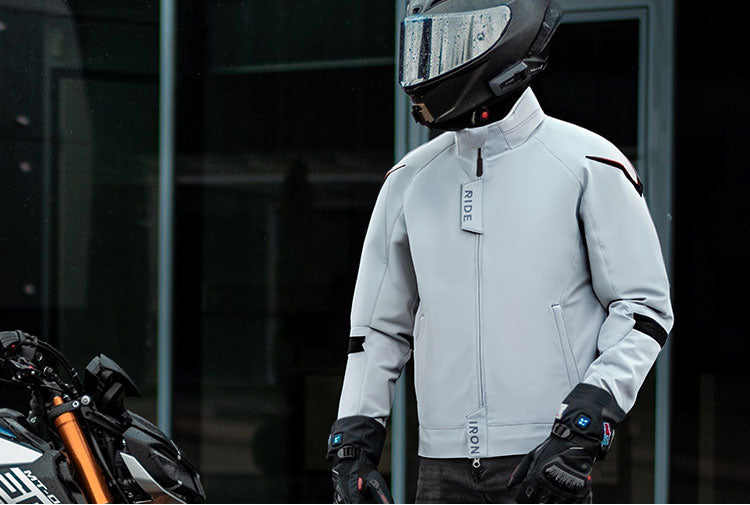 RIDEIRON 四季用スタンドアップ カラー 保護 サイクリング ジャケット | MJ5518