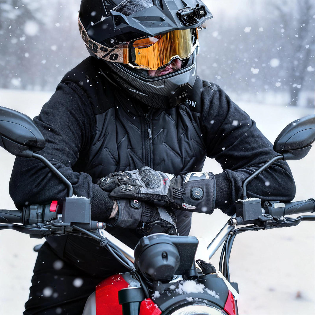 RIDEIRON USB電源 スマート電熱 バイクベスト| MJ5505H