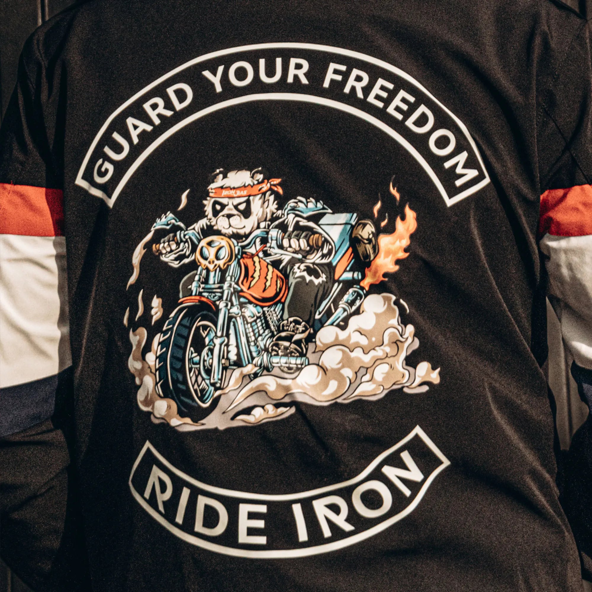 RIDEIRON レーシング スタイル 装甲 ライディング ジャケット｜MJ5506