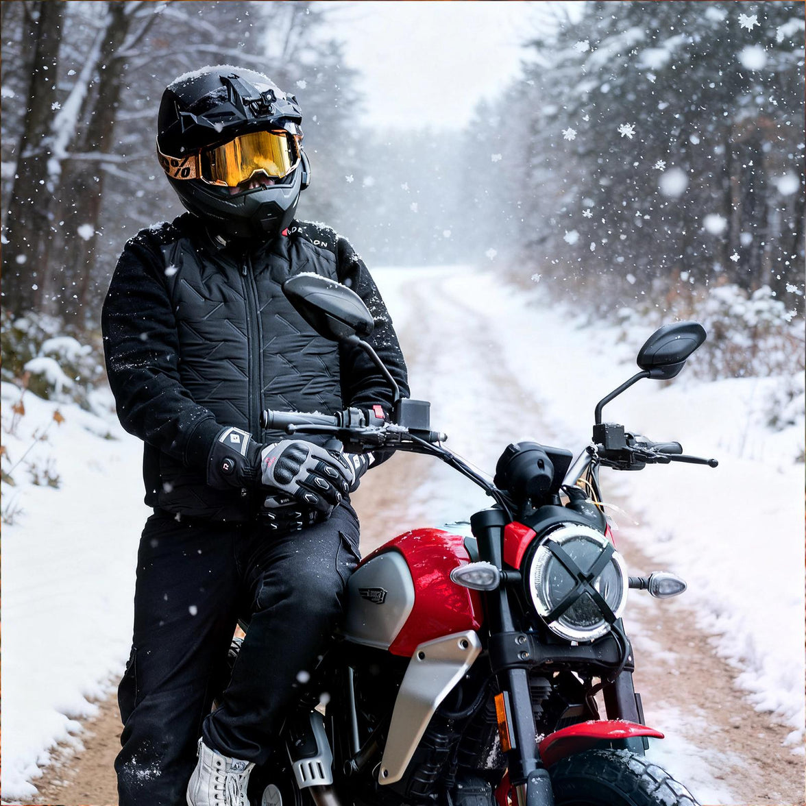 【今季分完売】RIDEIRON USB電源 スマート電熱 バイクベスト| MJ5505H