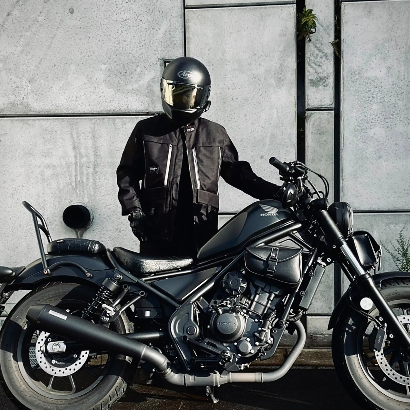 RIDEIRON 春秋用プロテクター付き メッシュバイクジャケット｜MJ5511