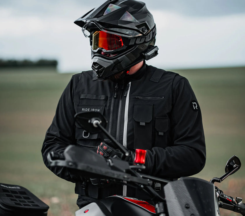 RIDEIRON 多機能・着脱式ベスト付きライディングジャケット｜MJ5512
