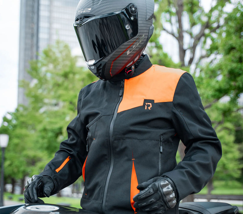 バイクジャケット L 黒 オレンジ刺繍 弐国堂 バイクジャケット L 黒 オレンジ刺繍 弐国堂 BRAND,弐黒堂 | J-AMBLE