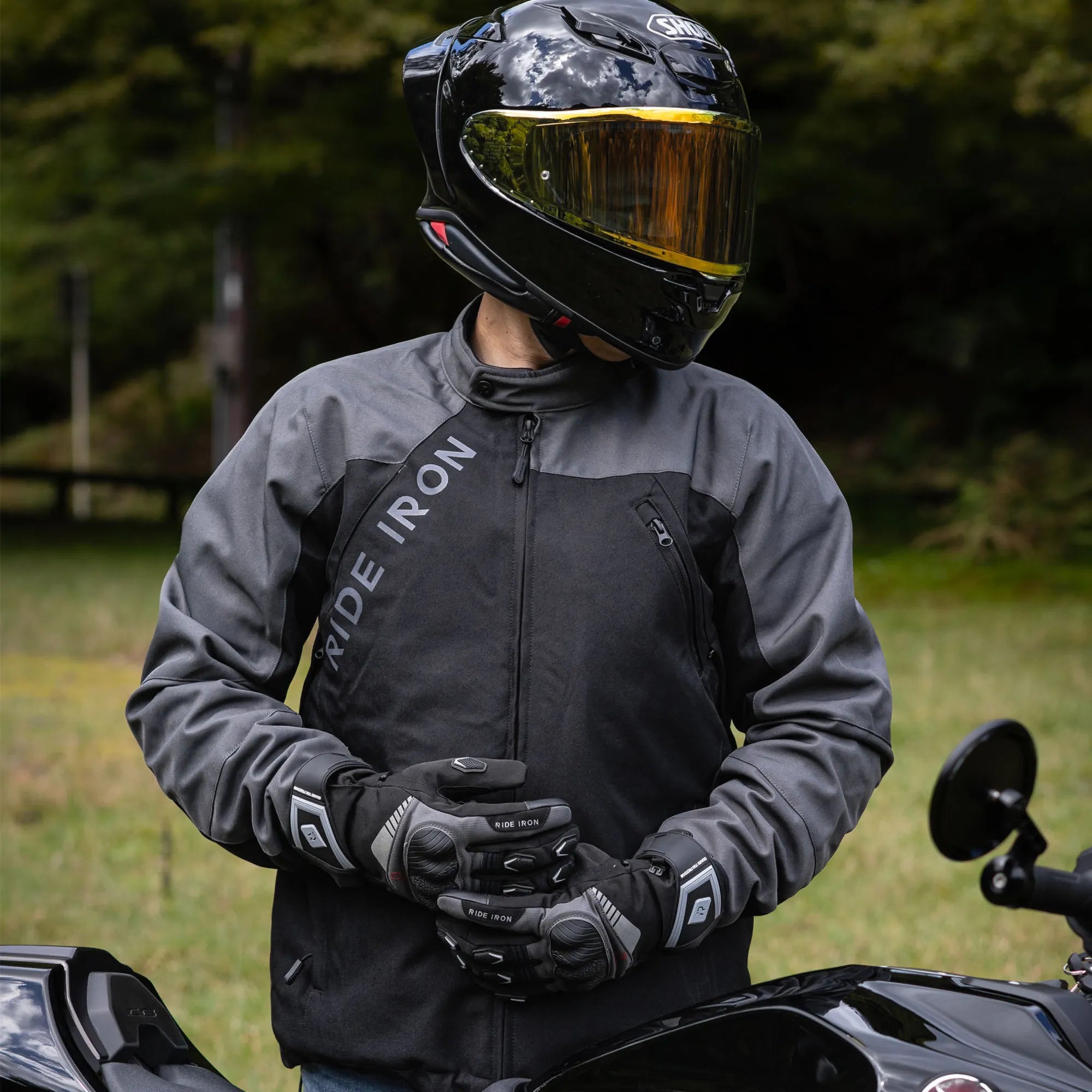 RIDEIRON アーバン ストリート プロテクティブ ライディングジャケット RIDEIRON アーバン ストリート プロテクティブ ライディングジャケット