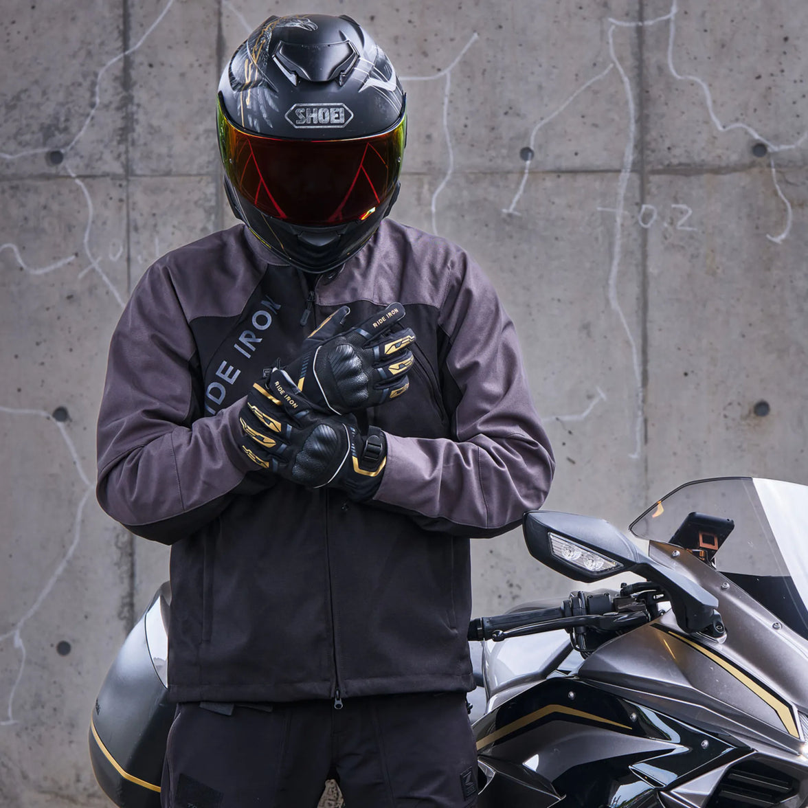 RIDEIRON 冬用 防水 装甲 オートバイグローブ | MG7505