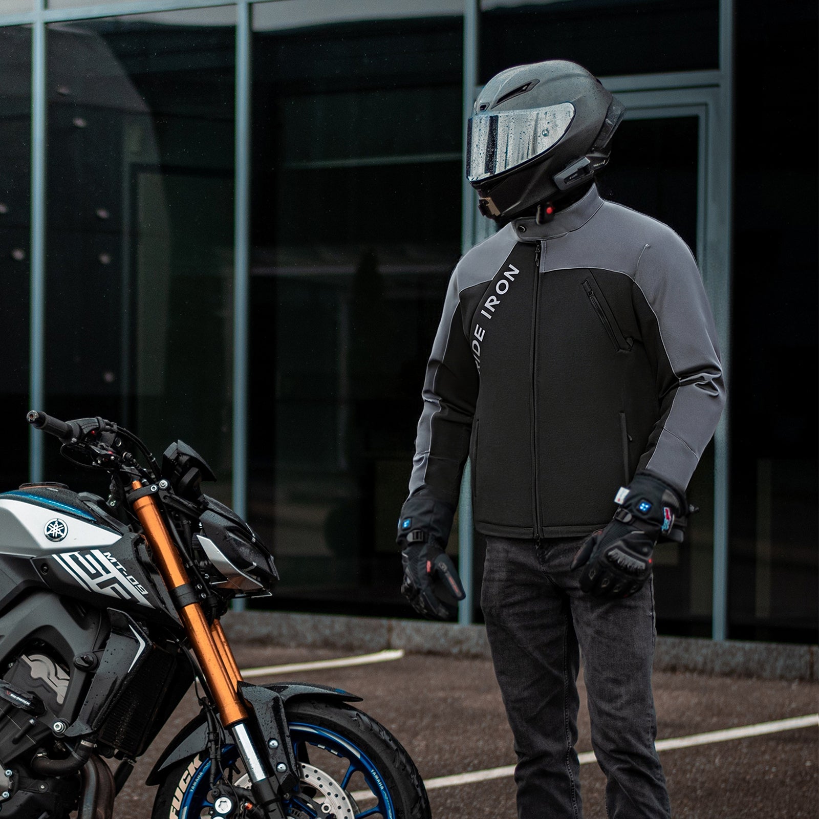 RIDEIRON アーバン ストリート プロテクティブ  ライディングジャケット | MJ5515