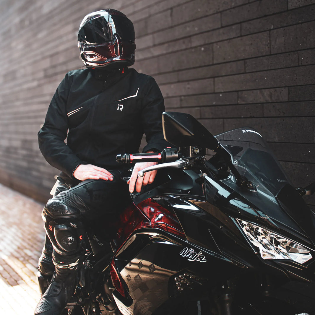 RIDEIRONクラシック オールシーズン 保護 ライディング ジャケット| MJ5517