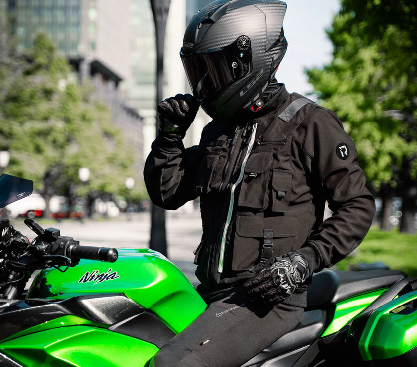 RIDEIRON 多機能・着脱式ベスト付きライディングジャケット｜MJ5512