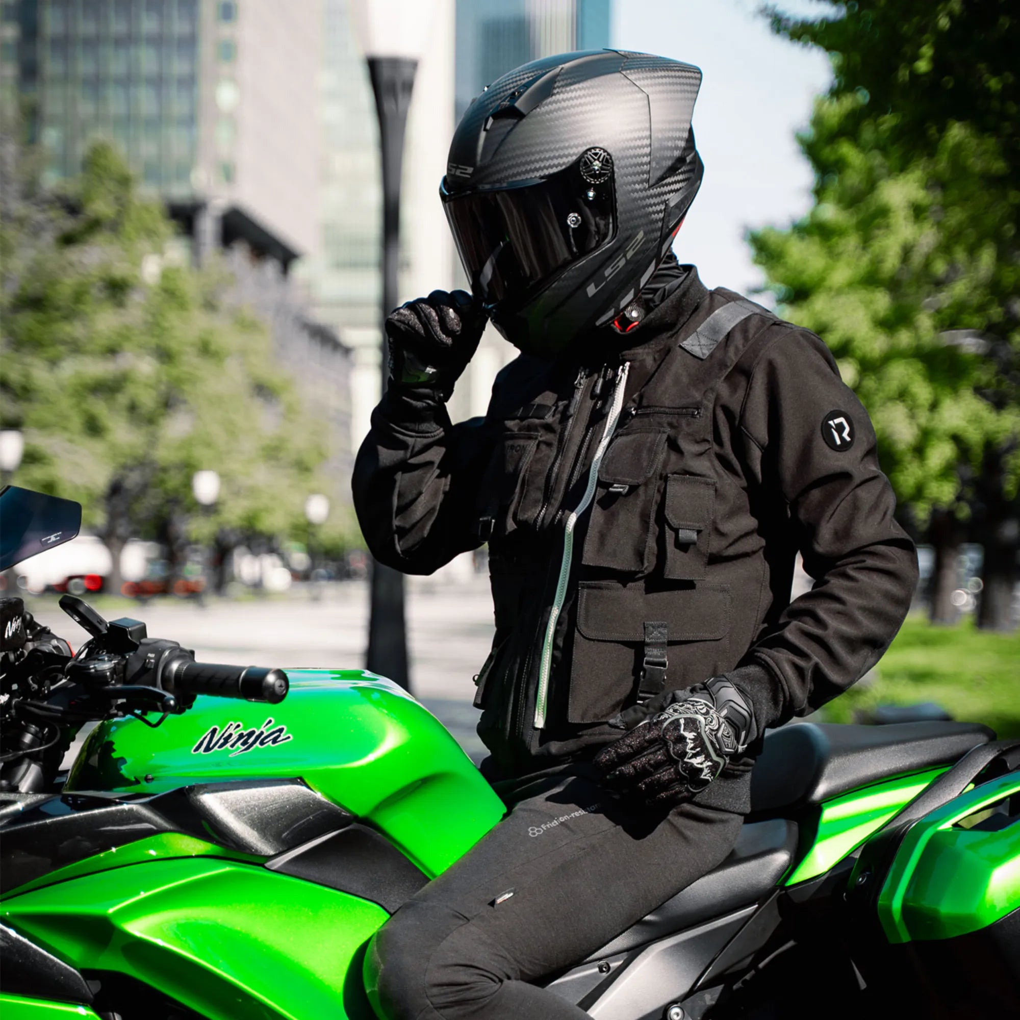 RIDEIRON 多機能・着脱式ベスト付きライディングジャケット|MJ5512 RIDEIRON 多機能・着脱式ベスト付きライディングジャケット|MJ5512
