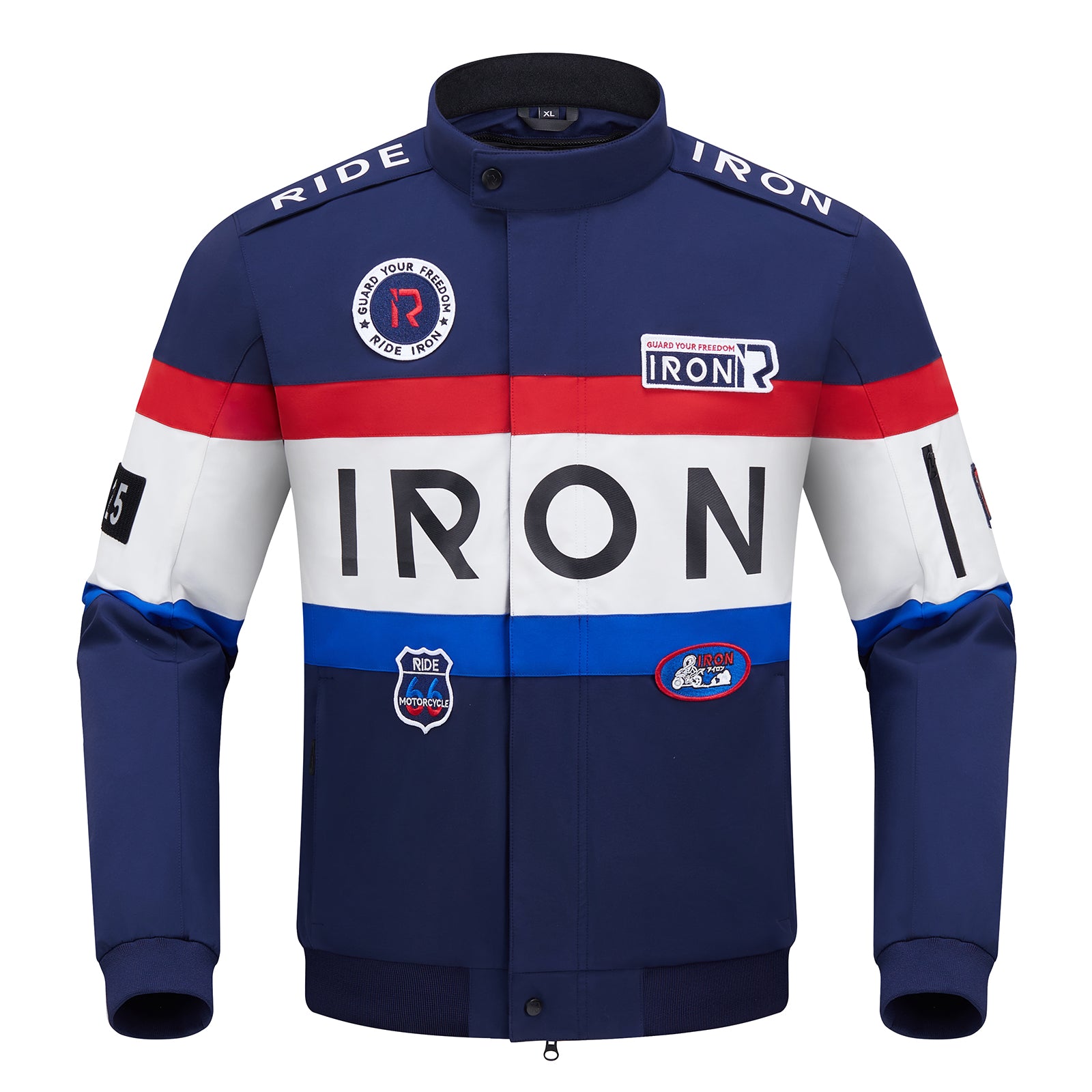 RIDEIRON レーシング スタイル 装甲 ライディング ジャケット｜MJ5506