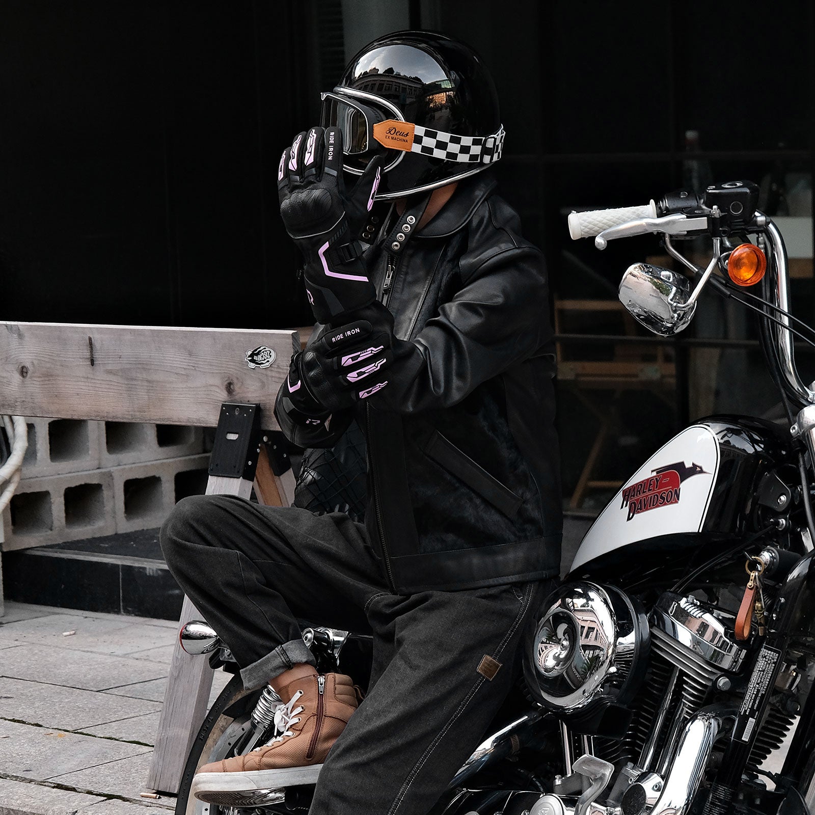 RIDEIRON 冬用 防水 装甲 オートバイグローブ | MG7505