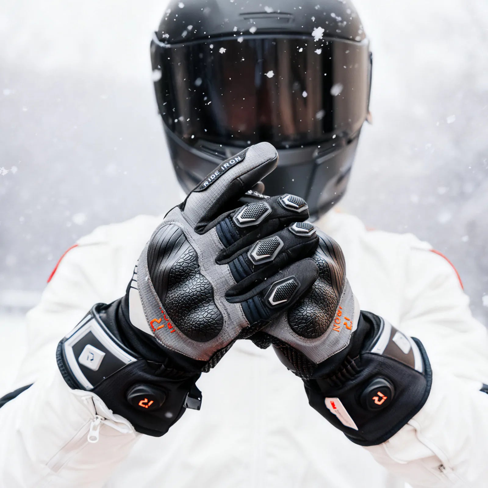 RIDEIRON 冬用防水 スマート電熱 バイク用グローブ| MG7501H RIDEIRON 冬用防水 スマート電熱 バイク用グローブ| MG7501H