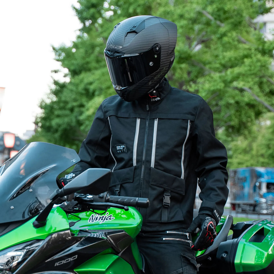 RIDEIRON 春秋用プロテクター付き メッシュバイクジャケット｜MJ5511