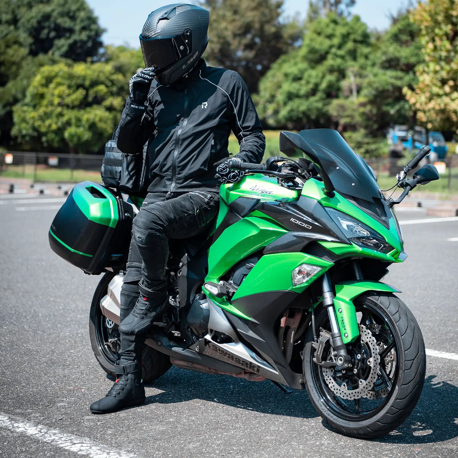 RIDEIRON バイク用レーシングブーツ|MS6007