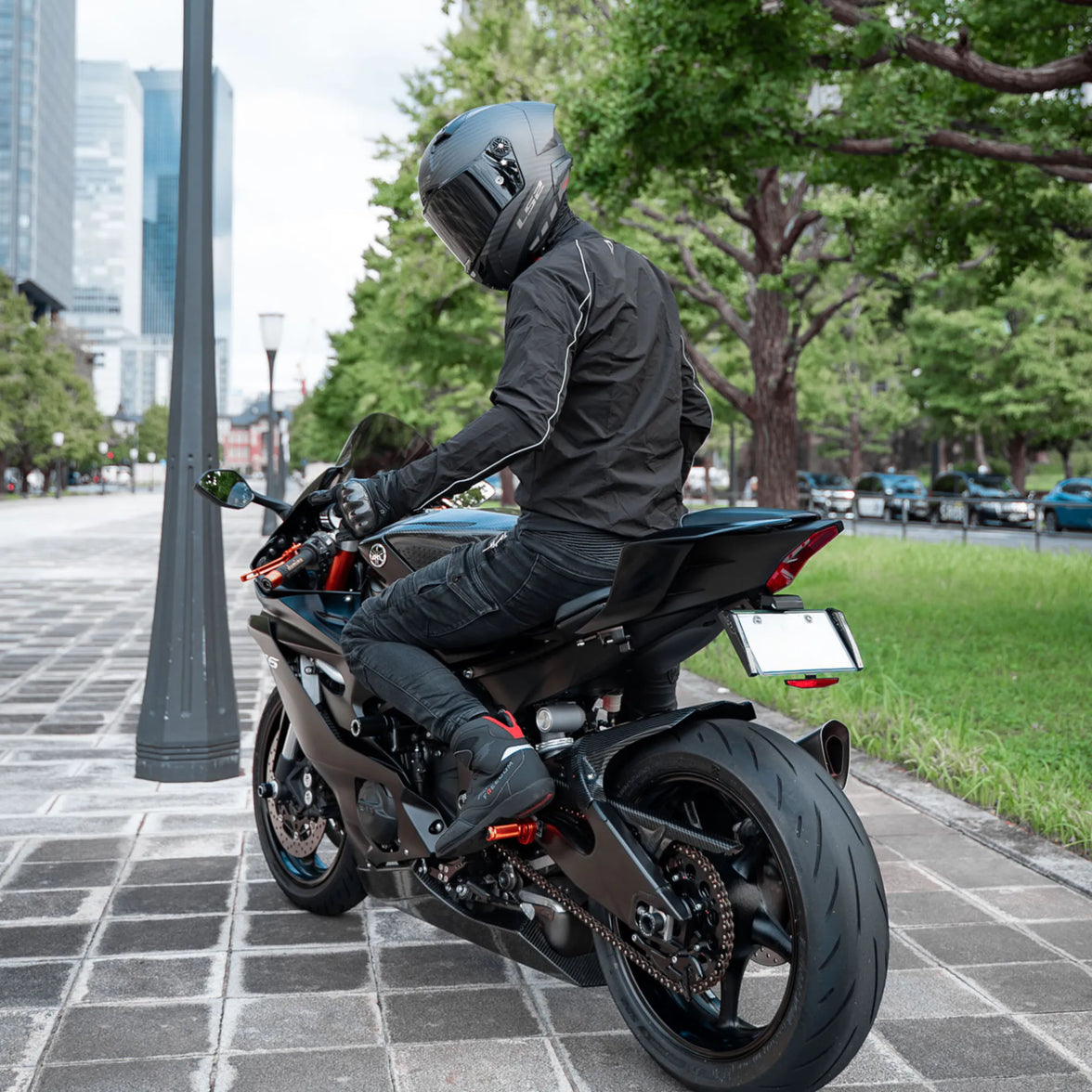 RIDEIRON 防風・日焼け防止軽量通気性ライディングジャケット | MJ5001