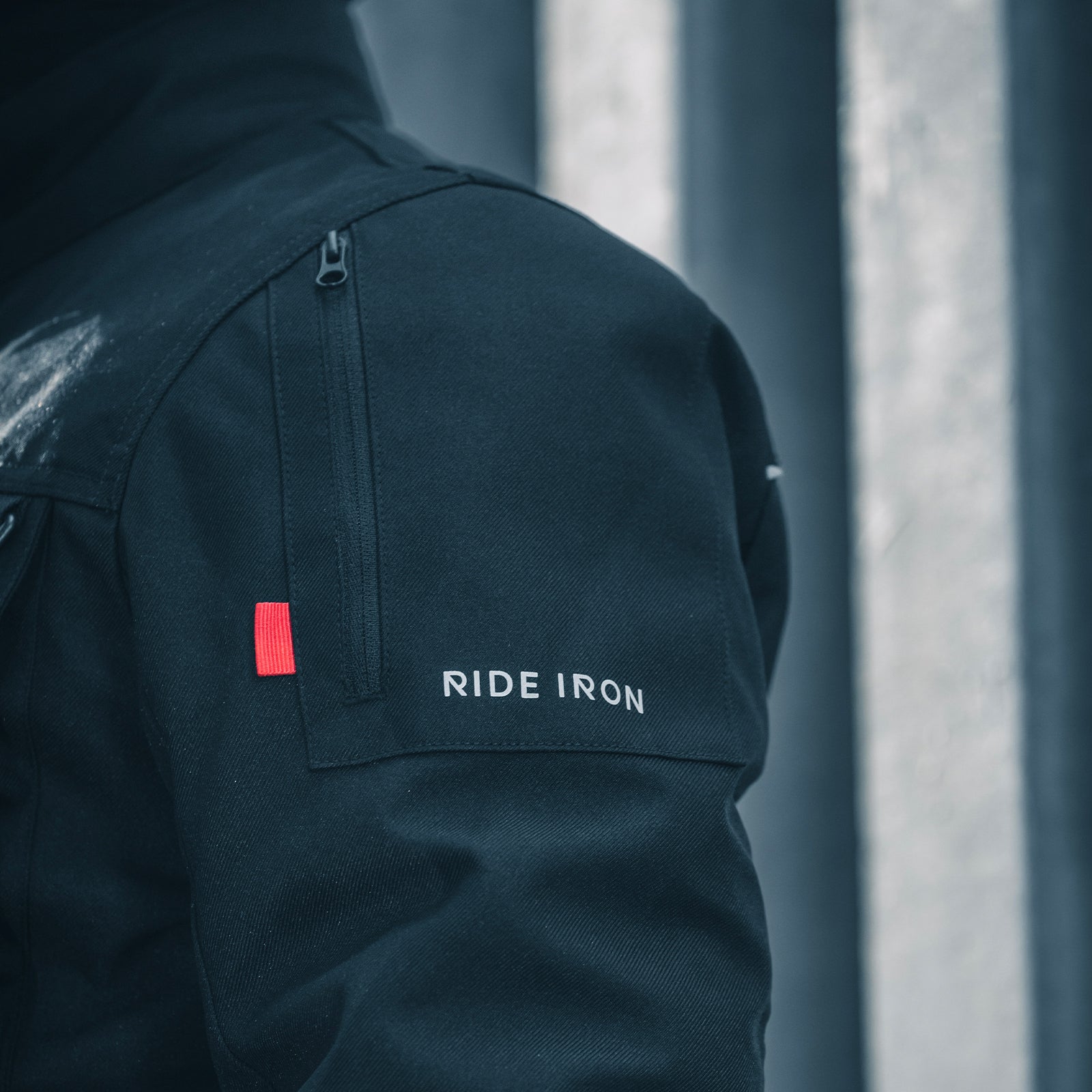 RIDEIRON オールシーズン対応 CE プロテクター耐久バイクジャケット