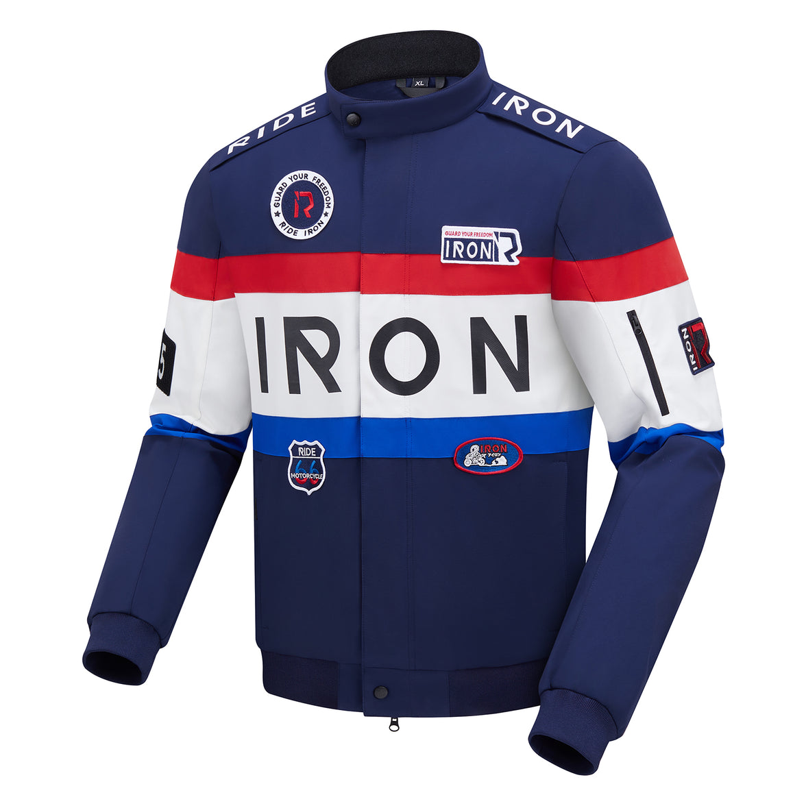 RIDEIRON レーシング スタイル 装甲 ライディング ジャケット｜MJ5506