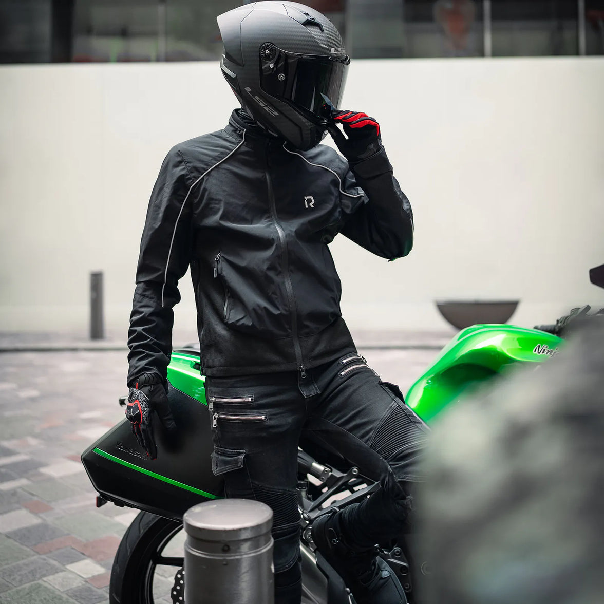 RIDEIRON 夏用メッシュライディングジャケット｜MJ5008