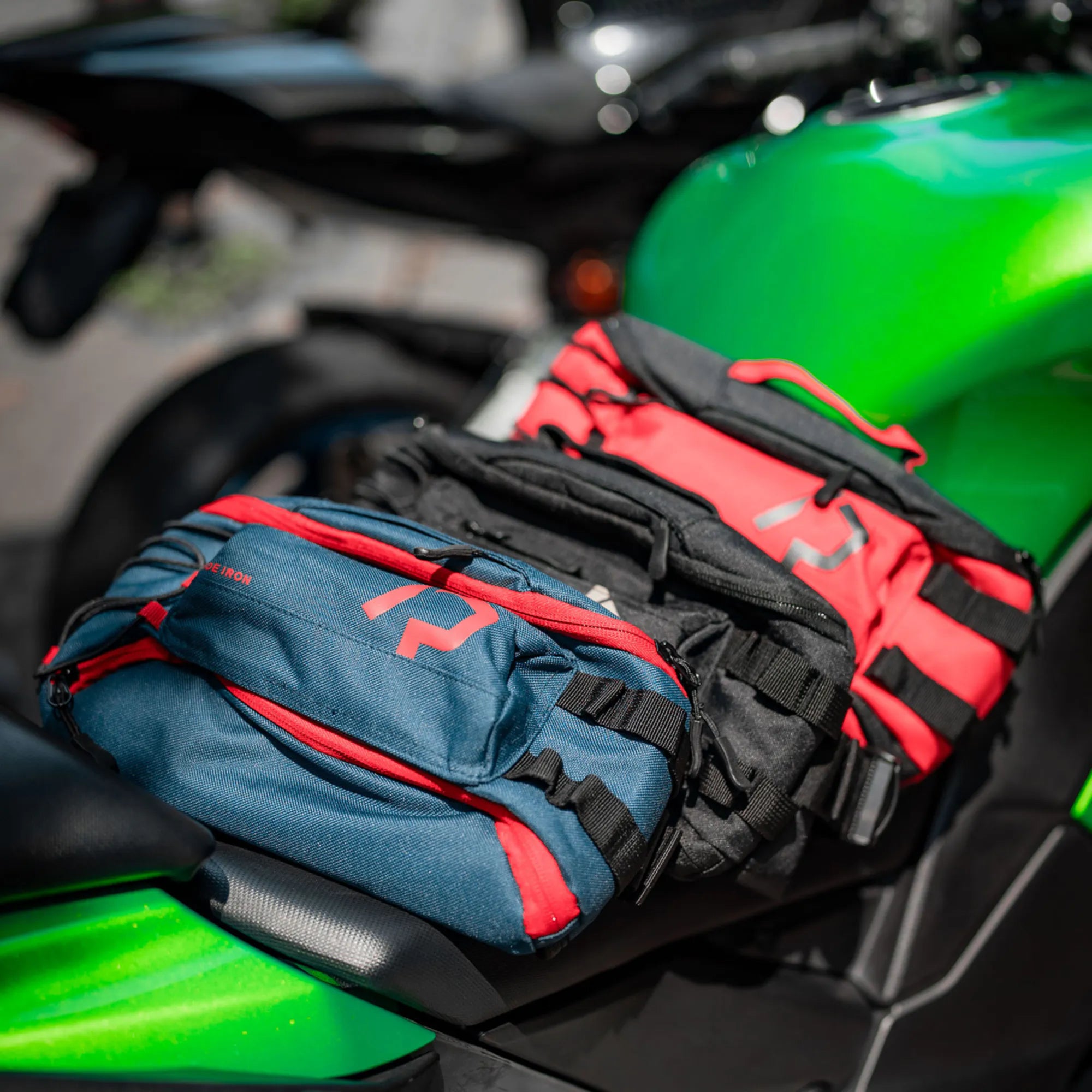 RIDEIRON 多機能ウエストバッグ |MB8002