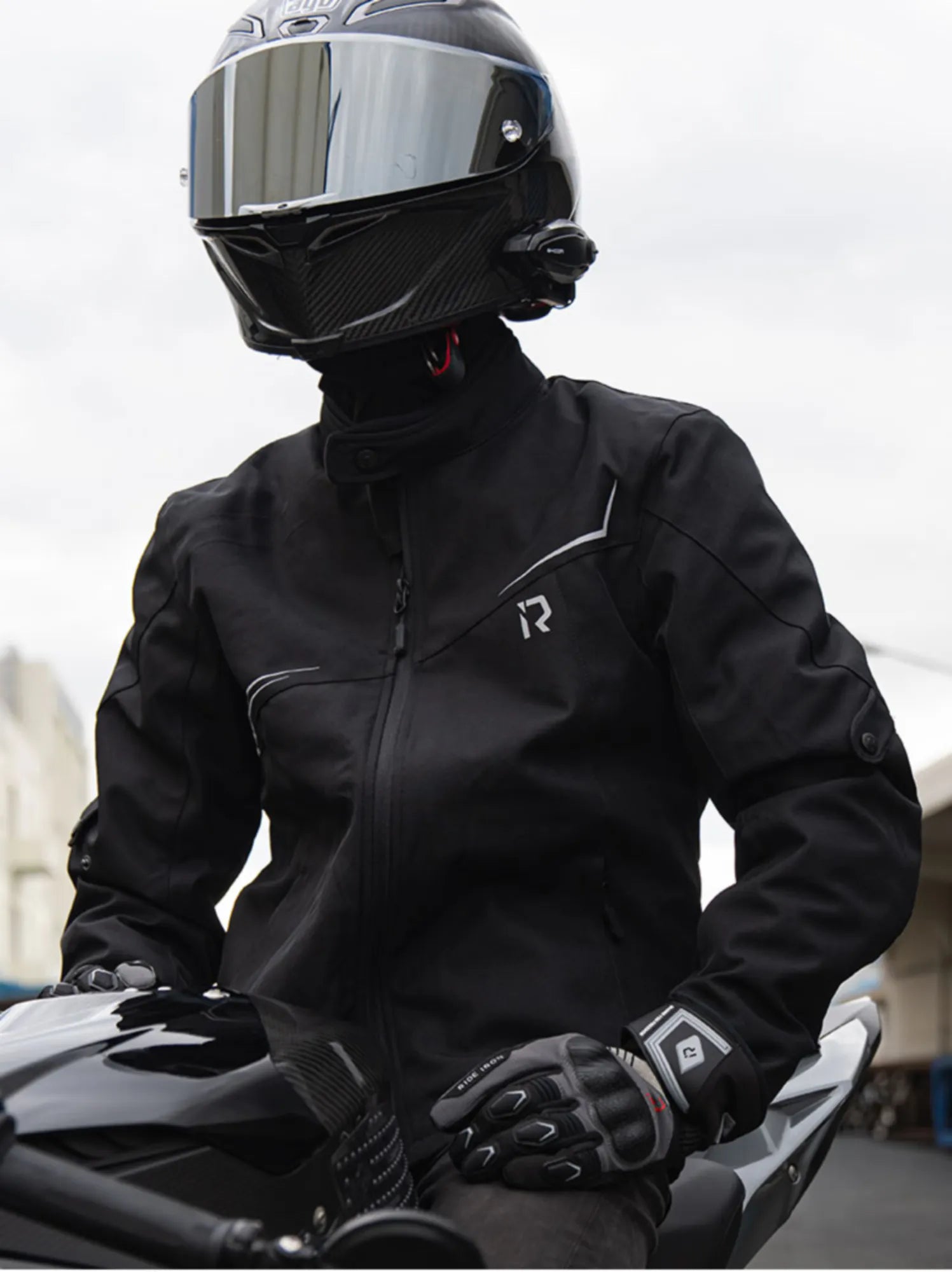 RIDEIRONクラシック オールシーズン 保護 ライディング ジャケット| MJ5517