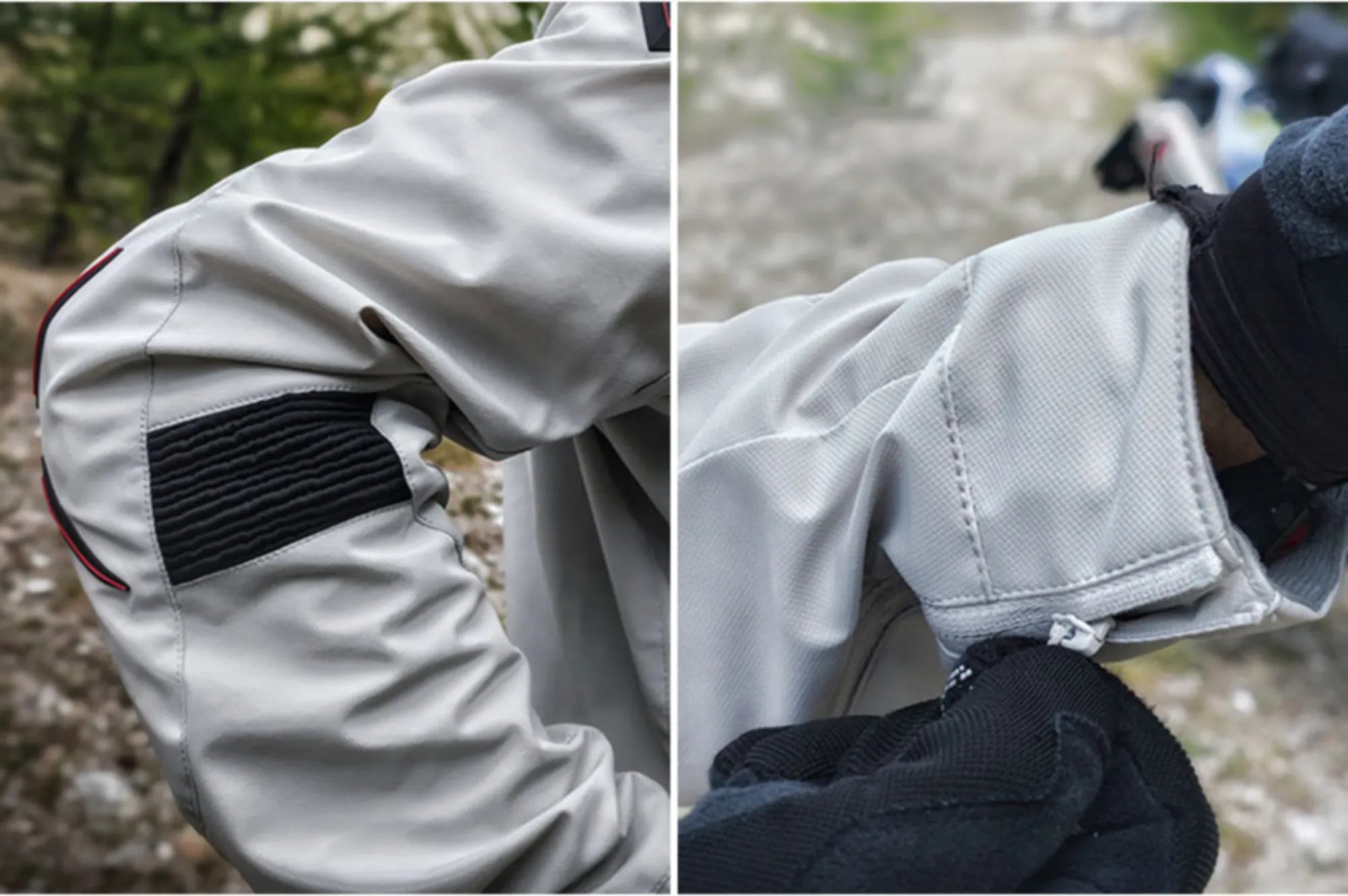 RIDEIRON 四季用スタンドアップ カラー 保護 サイクリング ジャケット | MJ5518