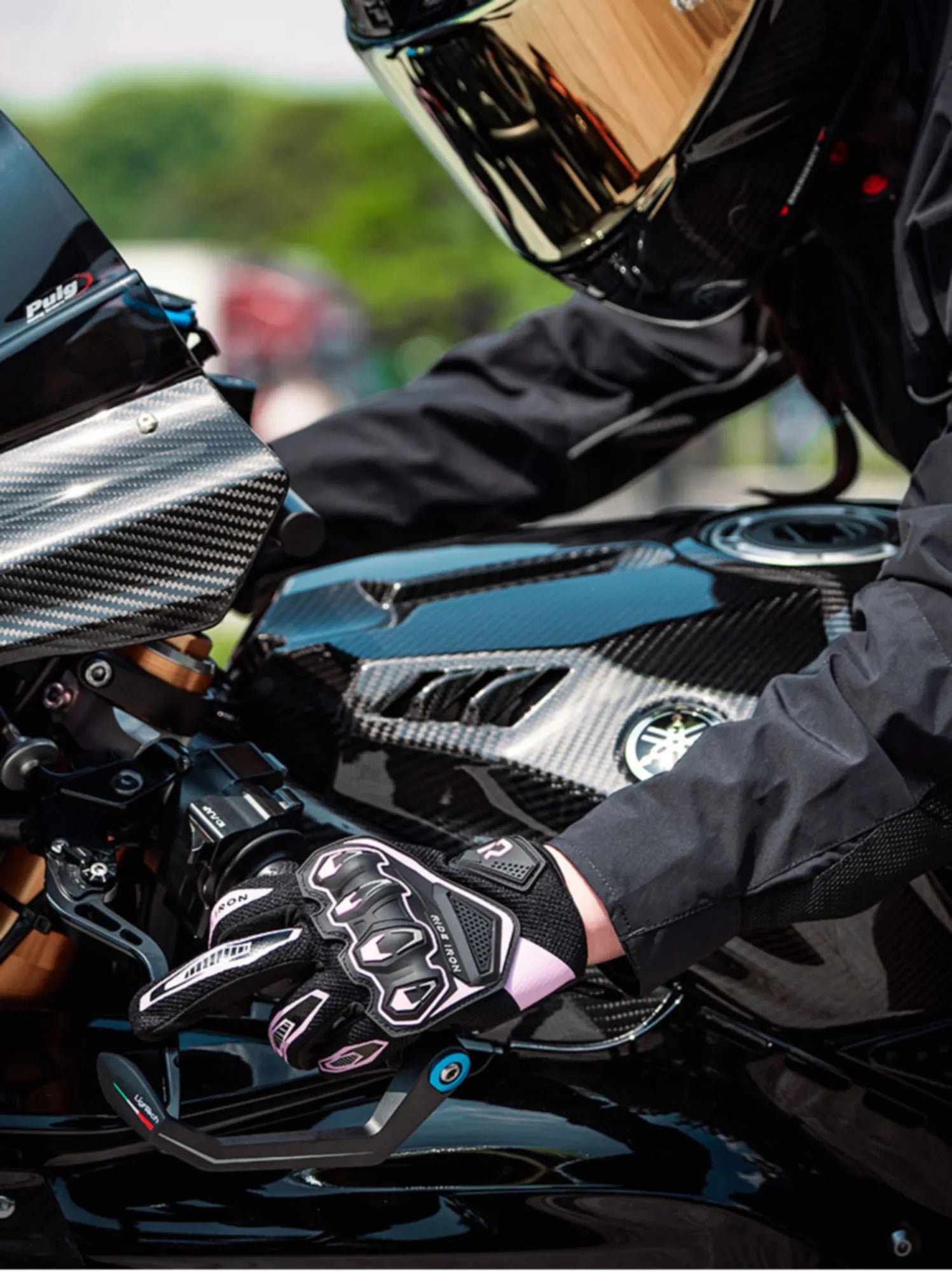 RIDEIRON 夏用 アーバンメッシュバイクグローブ|MG7006