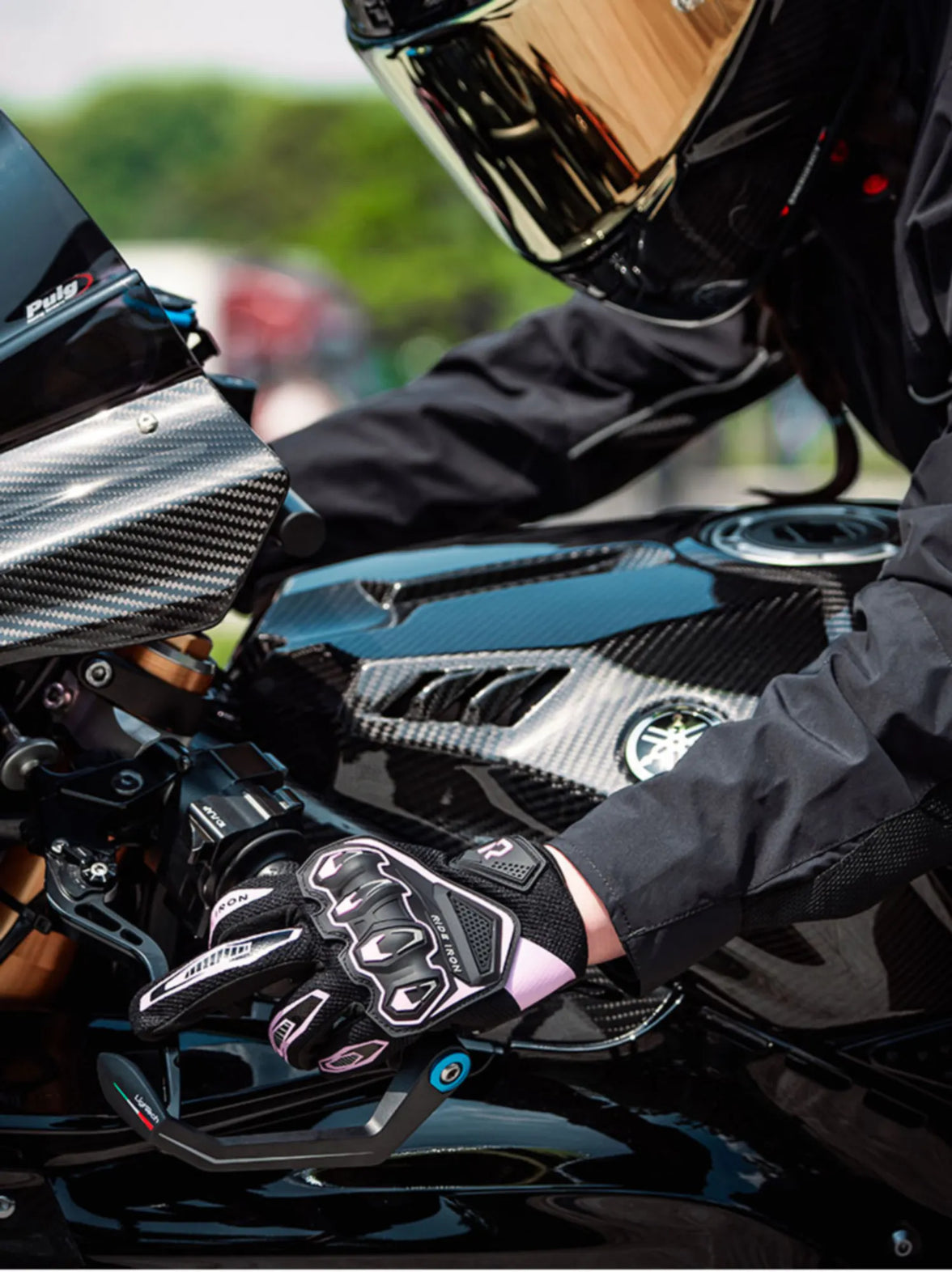 RIDEIRON 夏用 アーバンメッシュバイクグローブ|MG7006