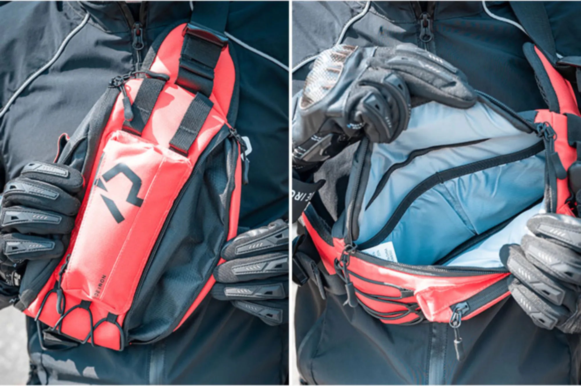 RIDEIRON 多機能ウエストバッグ |MB8002