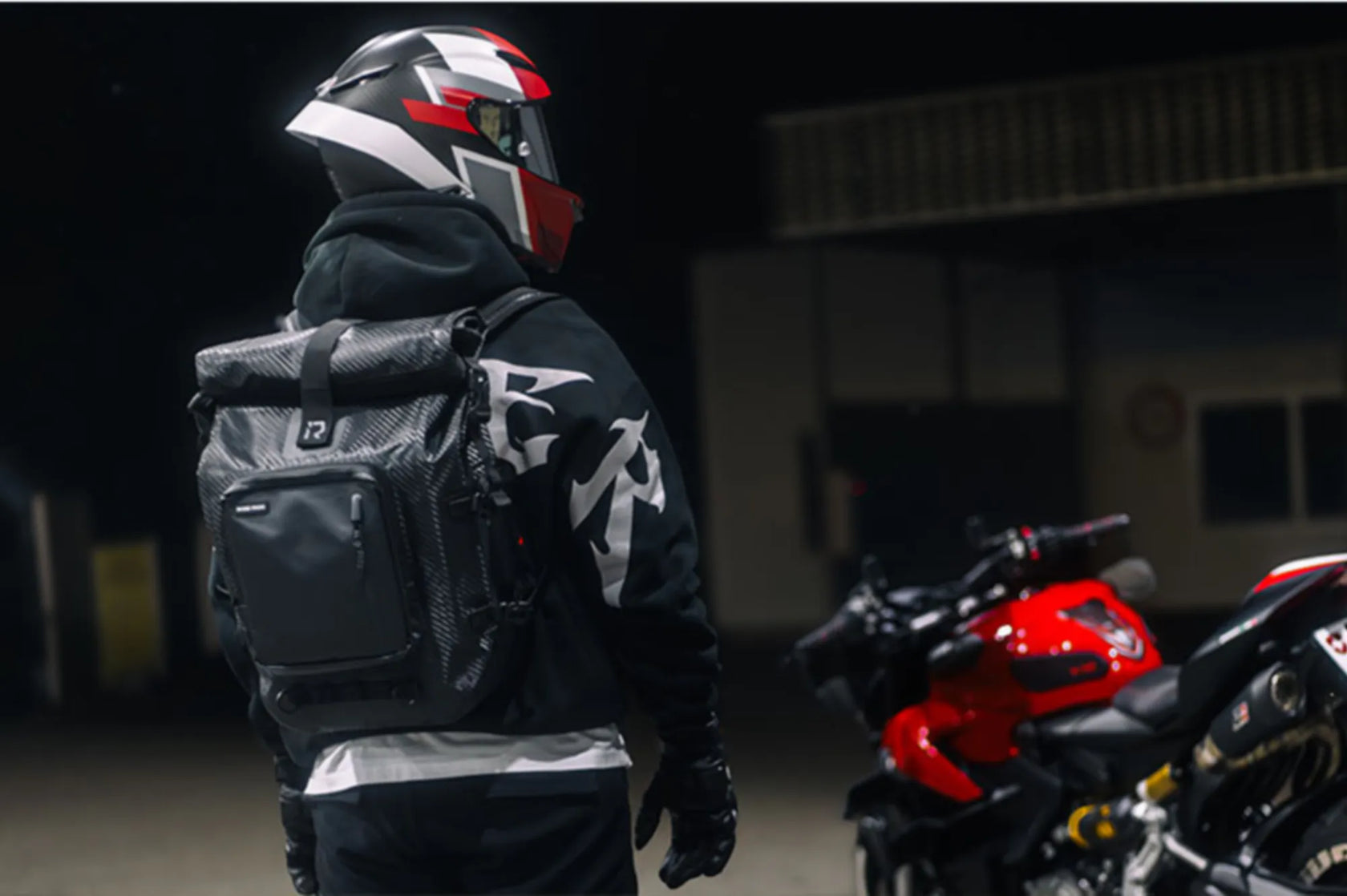 RIDEIRON カジュアル防水バックパック | MB8007