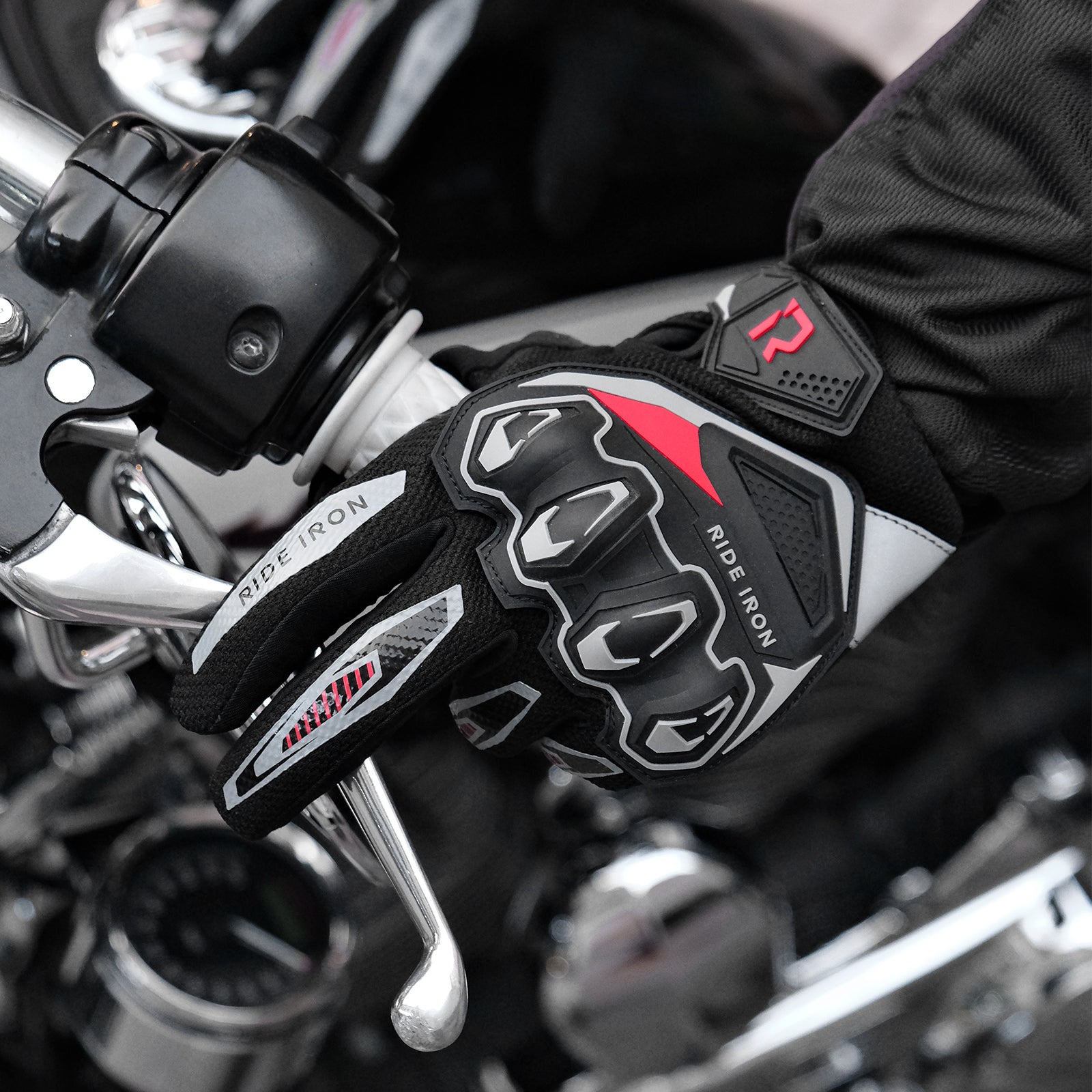 RIDEIRON 夏用 アーバンメッシュバイクグローブ|7006