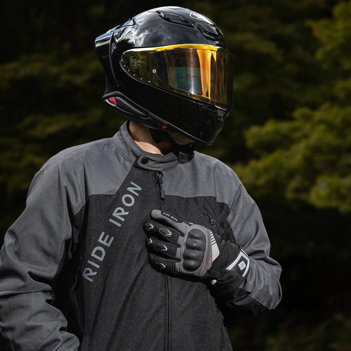 RIDEIRON ストリートスタイル冬防水装甲オートバイグローブ| MG7501