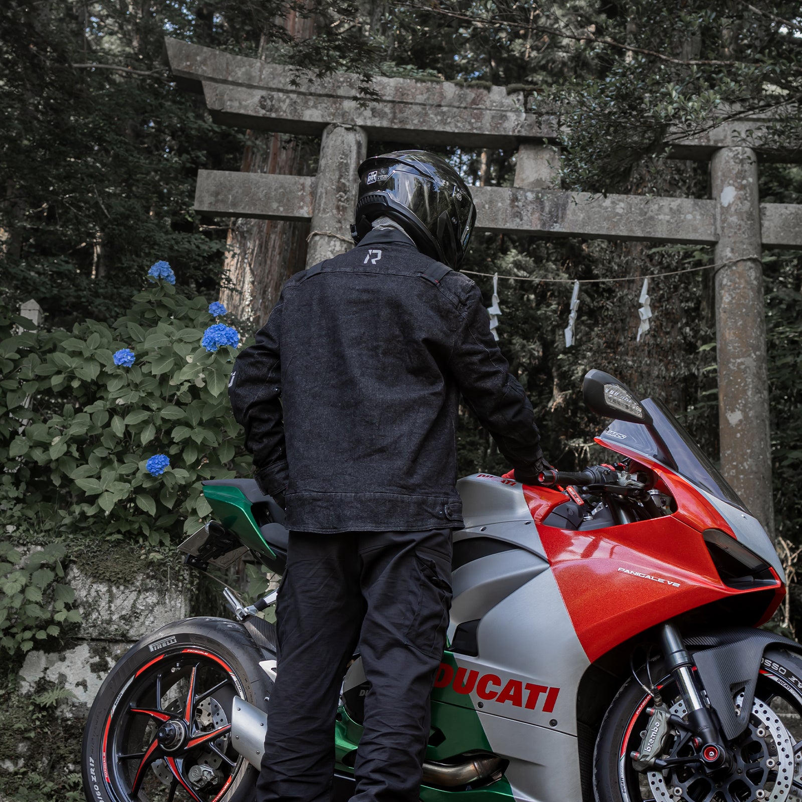 レジャー保護デニムのバイクジャケット | JK008