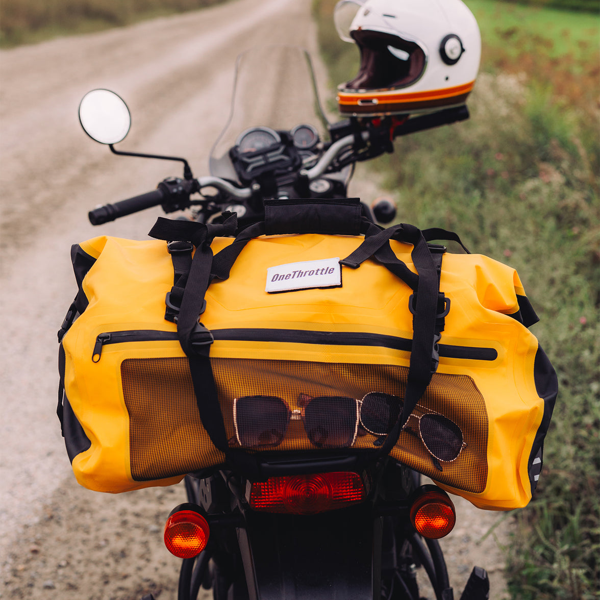 Custom Motorcycle Travel Bag Velcro Patch
