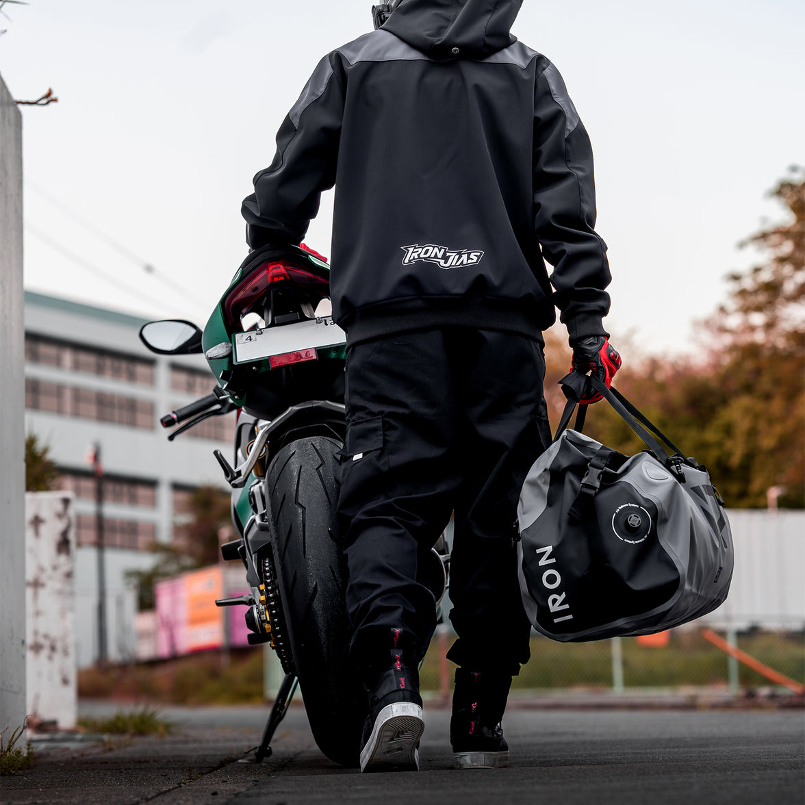 RIDEIRON防水バイクシートバッグ | BAG007