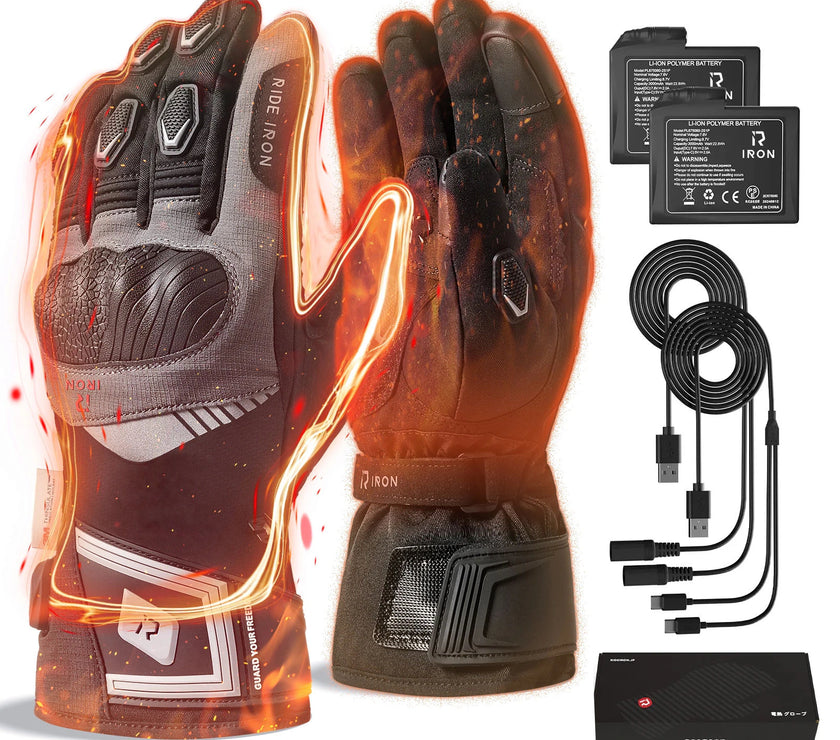 RIDEIRON 冬用防水 スマート電熱 バイク用電熱グローブ| MG7502H RIDEIRON 冬用防水 スマート電熱 バイク用グローブ| MG7501H