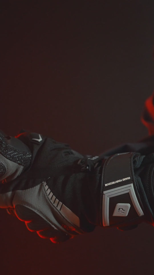 RIDEIRON 冬用防水 スマート電熱 バイク用グローブ| MG7501H